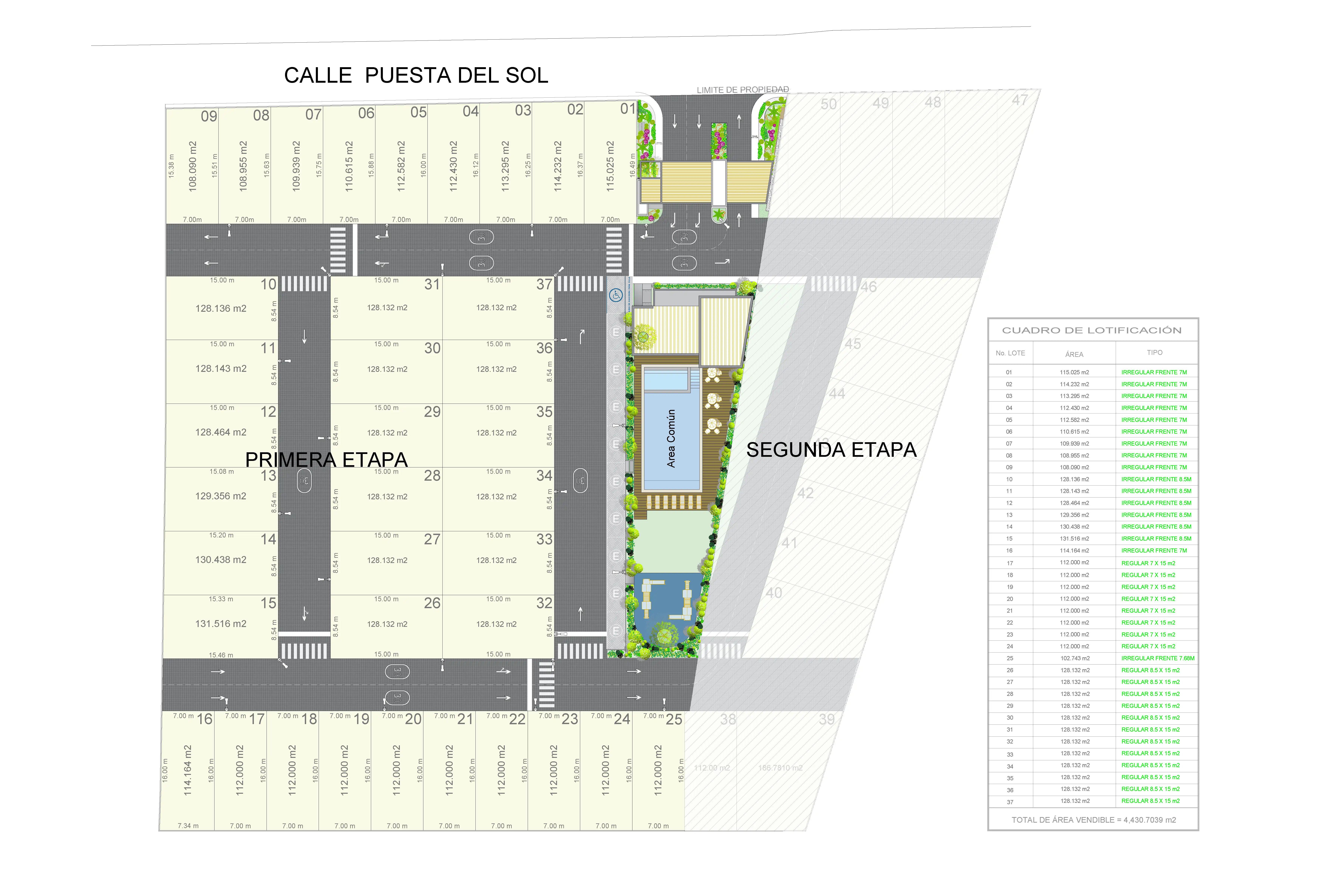 Fotografía 4 de Lote en desarrollo con amenidades – Lote 9 de 108.09 m²