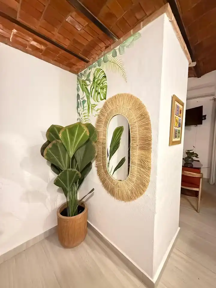 Imagen principal de departamento Casa Tropical 2 en Bucerías | Estancia con Alberca y Wifi