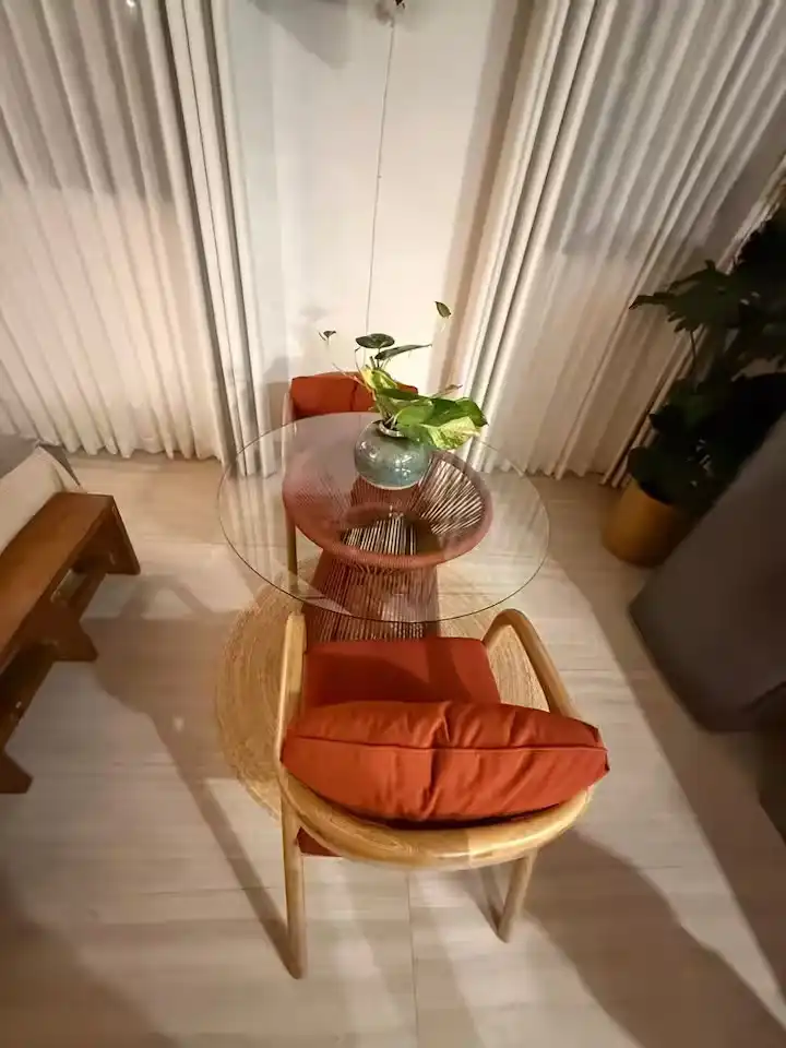 Fotografía 4 de departamento Casa Tropical 2 en Bucerías | Estancia con Alberca y Wifi