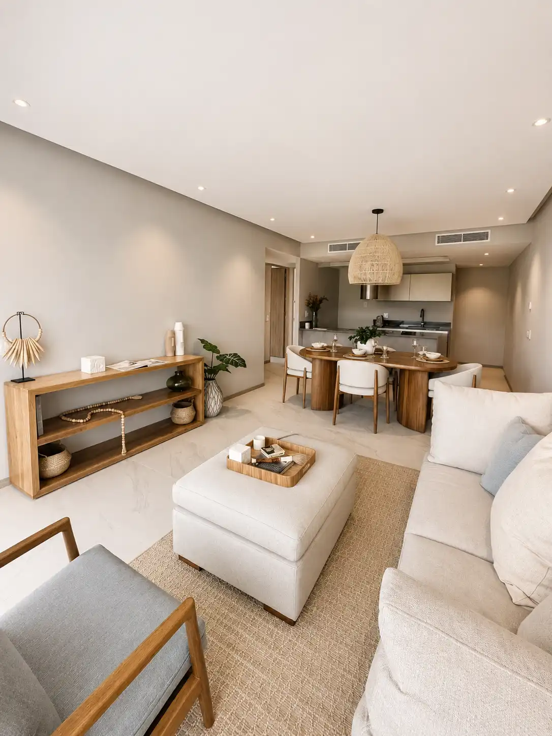 Sala - Condo Muestra Limu Luxury Residences