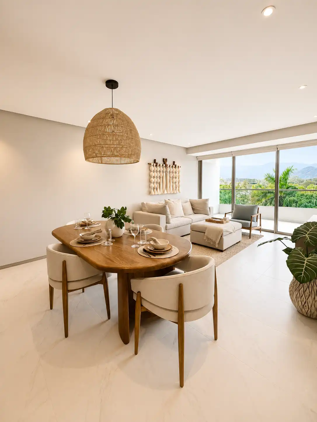 Comedor Sala - Condo Muestra Limu Luxury Residences